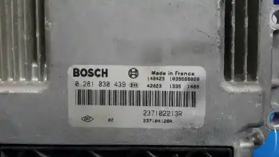 Автозапчастина б/у ебу контролер двигуна для dacia dokker * посилання на oem iam 0281030439 237102213r 237104128r