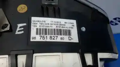 Автозапчастина б/у панель інструментів для peugeot 208 ii (ub_, up_, uw_, uj_) 1.6 hdi 90 (ub9hpa) посилання на oem iam 9675182780 9678558780 9675182780d