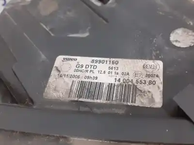Second-hand car spare part right headlight for citroen jumpy 2.0 hdi cat (rhk / dw10uted4) oem iam references 89901160 1400455380 