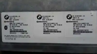 Peça sobressalente para automóvel em segunda mão módulo eletrônico por bmw x5 (e70) xdrive40d referências oem iam 84109231091 16921115 