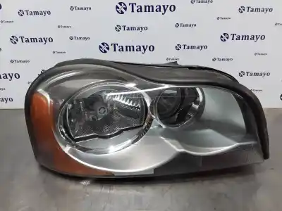 Second-hand car spare part right headlight for volvo xc90 2.4 diesel cat oem iam references 89009435