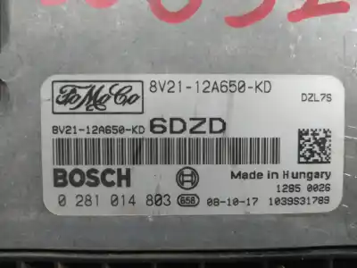Second-hand car spare part ecu engine control for ford fiesta (cb1) trend oem iam references 0281014803 8v2112a650kd 1039s27537