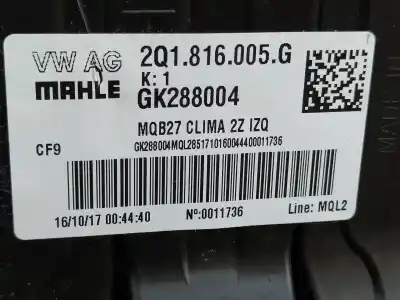 Recambio de automóvil de segunda mano de calefaccion entera normal para seat ibiza (kj1) 1.0 referencias oem iam 2q1816005g  