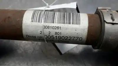 Second-hand car spare part front left transmission for lancia ypsilon (402) 1.2 cat oem iam references 00519022770  