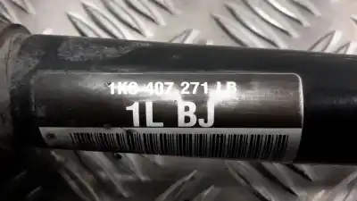 Автозапчасти б/у передняя левая трансмиссия за seat leon (5f1) 1.6 tdi ссылки oem iam 1k0407271lb  