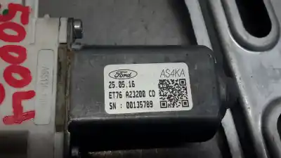 Peça sobressalente para automóvel em segunda mão elevador de vidros dianteiro direito por ford transit courier b460 monospace 1.5 tdci referências oem iam et76a23200cd  