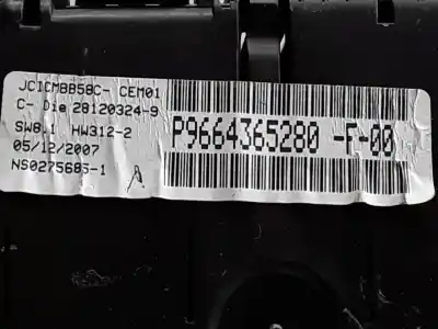 Pezzo di ricambio per auto di seconda mano pannello degli strumenti per citroen c4 picasso 2.0 hdi fap cat (rhr / dw10bted4) riferimenti oem iam p9664365280f00 p9664365280  Pezzo di ricambio per auto di seconda mano pannello degli strumenti per citroen c4 picasso 2.0 hdi fap cat (rhr / dw10bted4) riferimenti oem iam p9664365280f00 p9664365280