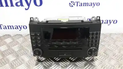 Second-hand car spare part audio system / radio cd for mercedes clase a (w169) 2.0 cdi cat oem iam references a1698204789