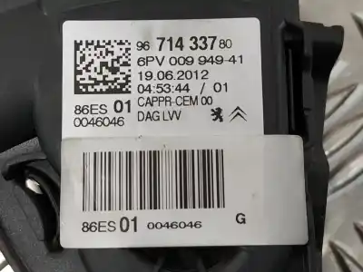 Автозапчастина б/у педальний потенціометр для peugeot 208 ii (ub_, up_, uw_, uj_) 1.6 hdi 90 (ub9hpa) посилання на oem iam 9671433780 6pv00994941 