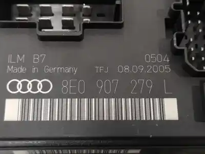 Peça sobressalente para automóvel em segunda mão módulo eletrônico por audi a4 berlina (8e) 2.0 tdi 16v (103kw) referências oem iam 8e0907279l 00009773b6 