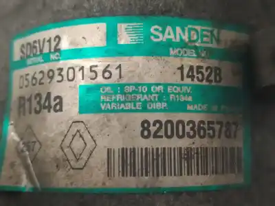 Pezzo di ricambio per auto di seconda mano compressore aria condizionata per nissan juke (f15) dark sound edition riferimenti oem iam 8200365787 sd6v121452b 