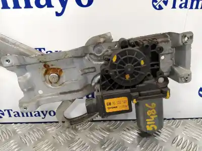 Second-hand car spare part driver left window regulator for opel corsa b 1.0 12v cat (x 10 xe / lw3) oem iam references 90520189  