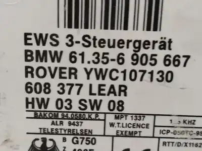 Second-hand car spare part electronic module for bmw mini (r50,r53) cooper oem iam references 61356905667  