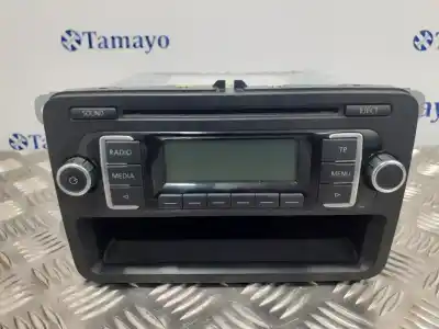 Second-hand car spare part Audio System / Radio Cd for VOLKSWAGEN POLO (6R1) 1.4 FSI OEM IAM references 5M0035156B  