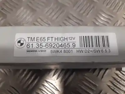 Second-hand car spare part central locking pump for bmw serie 7 (e65/e66) 3.6 v8 32v cat oem iam references 5wk48002 613569204639 