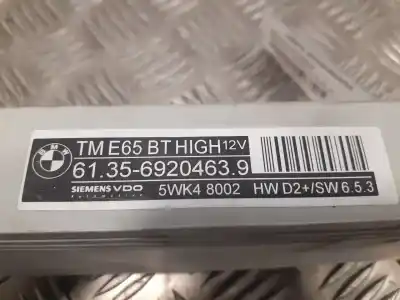 Second-hand car spare part electronic module for bmw serie 7 (e65/e66) 3.6 v8 32v cat oem iam references 5wk48001 613569204639 