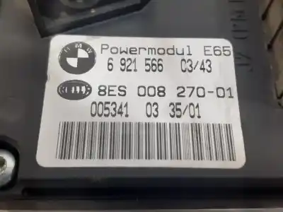 Second-hand car spare part electronic module for bmw serie 7 (e65/e66) 3.6 v8 32v cat oem iam references 6921566 8es00827001 