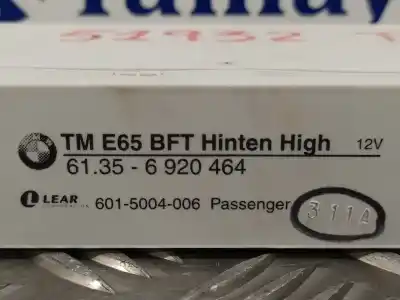 Second-hand car spare part electronic module for bmw serie 7 (e65/e66) 3.6 v8 32v cat oem iam references 61356920464  