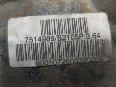 Pezzo di ricambio per auto di seconda mano differenziale posteriore per bmw serie 7 (e65/e66) 3.6 v8 32v cat riferimenti oem iam 7514989  