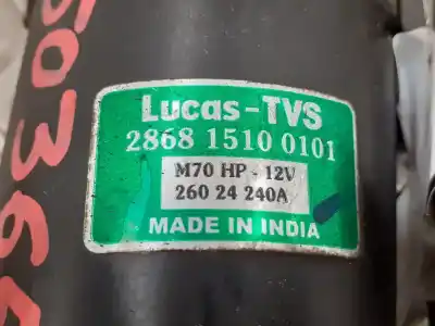 Second-hand car spare part starter motor for tata indica 1.4 g-475si45 oem iam references 286815100101 26024240a 