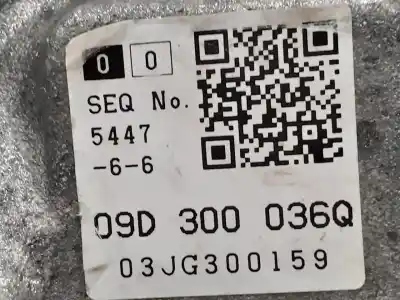 İkinci el araba yedek parçası vites kutusu için porsche cayenne (typ 9pa) 4.5 v8 turbo cat 450 cv / 331 kw oem iam referansları 09d300036q glg 