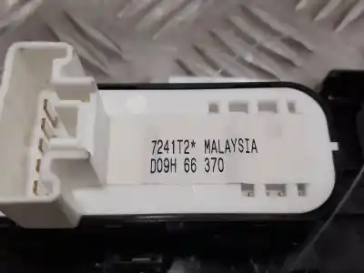 Peça sobressalente para automóvel em segunda mão botão / interruptor elevador vidro traseiro esquerdo por mazda 2 lim. () 1.5 16v cat referências oem iam d09h66370  