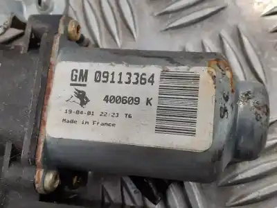 Pezzo di ricambio per auto di seconda mano alzacristalli anteriore destro per opel corsa c 1.2 16v cat (z 12 xe / lw4) riferimenti oem iam 09113364 400609k 