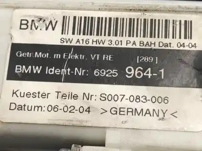 Second-hand car spare part passenger side right window regulator for bmw x3 (e83) 3.0d oem iam references 69259641 s007083006 