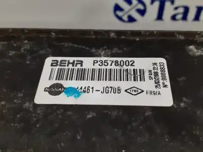 Second-hand car spare part intercooler for renault koleos 2.0 dci diesel fap cat oem iam references p3578002 14461jg70b 