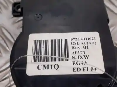 Second-hand car spare part climate control for kia pro cee´d (ed) 1.6 oem iam references 972501h021 972501hxxx 