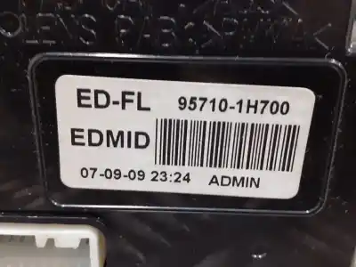 Second-hand car spare part multifunction display for kia pro cee´d (ed) 1.6 oem iam references 957101h700  