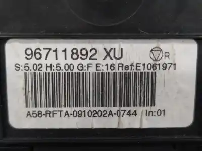 Автозапчасти б/у климат-контроль за citroen c3 picasso 1.6 16v hdi ссылки oem iam 96711892xu  