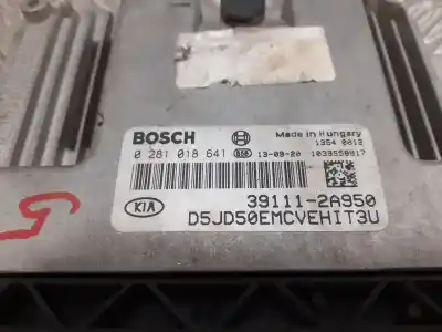 Second-hand car spare part ecu engine control for kia cee´d (jd) 1.6 crdi 128 oem iam references 0281018641 391112a950 1039s58817