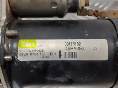 Автозапчасти б/у двигатель запускается за opel corsa c (x01) 1.2 twinport (f08 f68) ссылки oem iam 09115192 d6ra293 