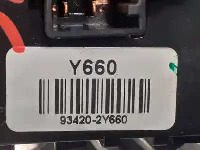 Second-hand car spare part windshiel wiper switch for kia cee´d (jd) 1.6 crdi 128 oem iam references 934202y660  