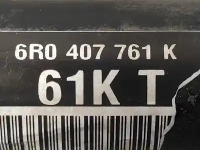 Автозапчасти б/у передняя левая трансмиссия за audi a1 (8x) 1.2 16v tfsi 86 cv / 63 kw ссылки oem iam 6r0407761k  