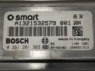 Автозапчасти б/у блок управления двигателем за smart fortwo coupe 1.0 cat ссылки oem iam 0261201383 a1321532579 1039s21513