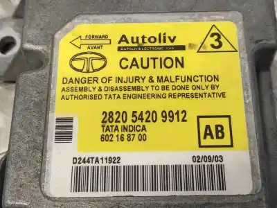 Piesă de schimb auto la mâna a doua unitate de control airbag pentru tata indica 1.4 g-475si45 referințe oem iam 282054209912 602168700 