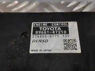 Автозапчастина б/у ебу контролер двигуна для toyota prius (nhw30) 1.8 16v cat посилання на oem iam 8966147210 2754008771 