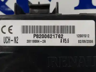 İkinci el araba yedek parçası röle/sigorta kutusu için renault clio ii fase ii (b/cb0) 1.5 dci diesel oem iam referansları p8200621762 281180842a 