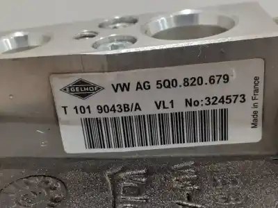 Second-hand car spare part air conditioning evaporator for volkswagen golf vii lim. sport bluemotion oem iam references 5q0820679  