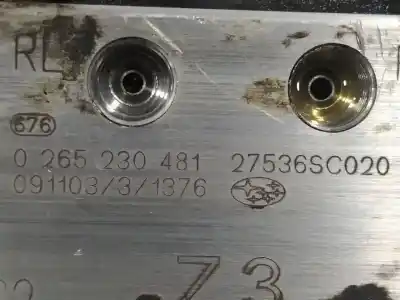 Peça sobressalente para automóvel em segunda mão abs por subaru forester s12 xs classic referências oem iam 0265230481 27536sc020 0265951123
