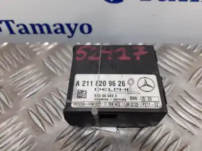 Second-hand car spare part electronic module for mercedes clase e (w211) berlina 2.6 cat oem iam references a2118209626