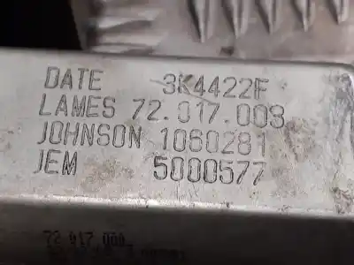 Second-hand car spare part driver left window regulator for opel corsa d 1.3 16v cdti oem iam references 1060281 72017003 