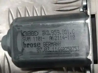 Автозапчастина б/у регулятор вікна передній лівий для audi a1 (8x) 1.2 16v tfsi 86 cv / 63 kw посилання на oem iam 8k0959801c 8x3837461 