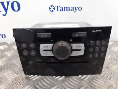 Second-hand car spare part audio system / radio cd for opel corsa d 1.3 16v cdti oem iam references 497316088