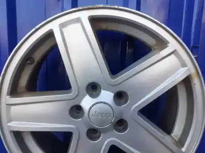 Peça sobressalente para automóvel em segunda mão jante por jeep compass 2.4 16v cat referências oem iam oyx88trmab  