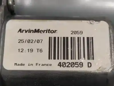 Second-hand car spare part rear left window regulator for kia cee´d 1.6 crdi cat oem iam references 402059d 834701h020 440850c