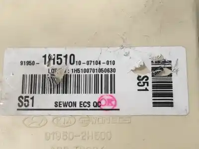 Second-hand car spare part fuse box unit for kia cee´d 1.6 crdi cat oem iam references 919501h51010 919501h5101007104010 919502h500