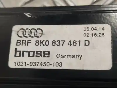 Second-hand car spare part driver left window regulator for audi a4 avant (8k5) (2008) 2.0 16v tdi oem iam references 8k0837461d 8k0959801a 1036a66634110